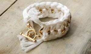 Diy White Bracelet