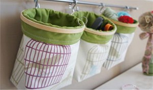 Diy Wall Fabric Container