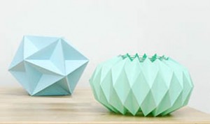 Paper Folding Candle Holders