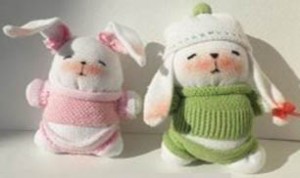 Diy Fabric Rabbits