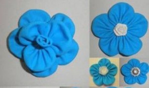 Diy Beautiful Blue Flower