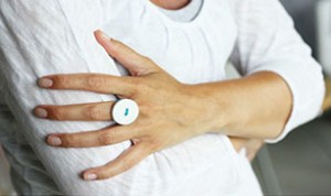 Beautiful Button Ring