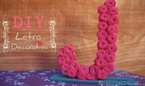 Diy Letra Decoration