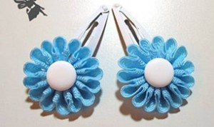 Beautiful Blue Hair Clip