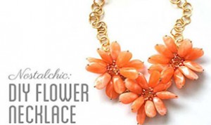 Diy Flower Necklace