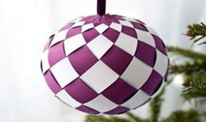 Diy Purple Decoration Ball