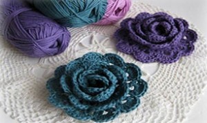 Beautiful Knitting Flower