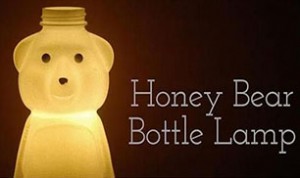 Diy Honey Bear Bottle Lamp