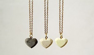 Diy Beautiful Heart Necklace