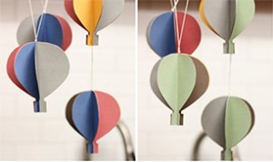 Beautiful Paper Fire Balloon