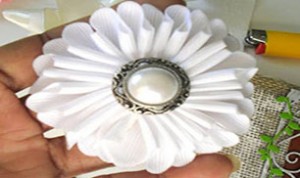 Diy Beautiful White Flower