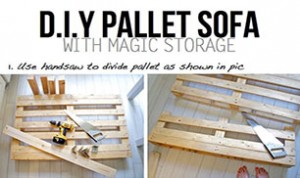 Diy Pallet Sofa