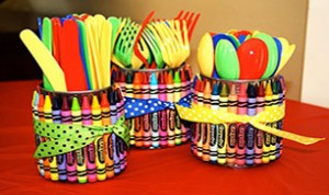 Diy Crayon Utensil Holders
