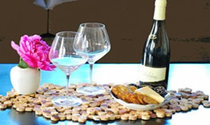 Easy Wine Cork Placemat