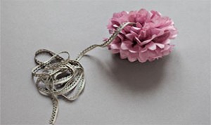 Beautiful Pink Flower Craft