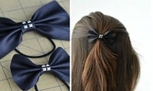 Diy Leather Hair Bow