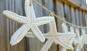 Starfish Salt Dough Garland