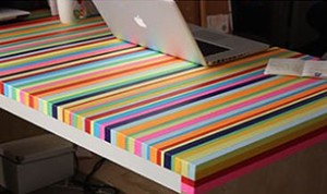 Diy Beautiful Rainbow Table