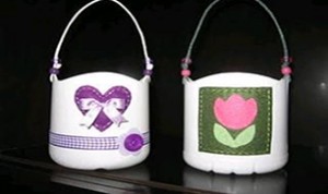 Recycling Plastic Bottle Baskets
