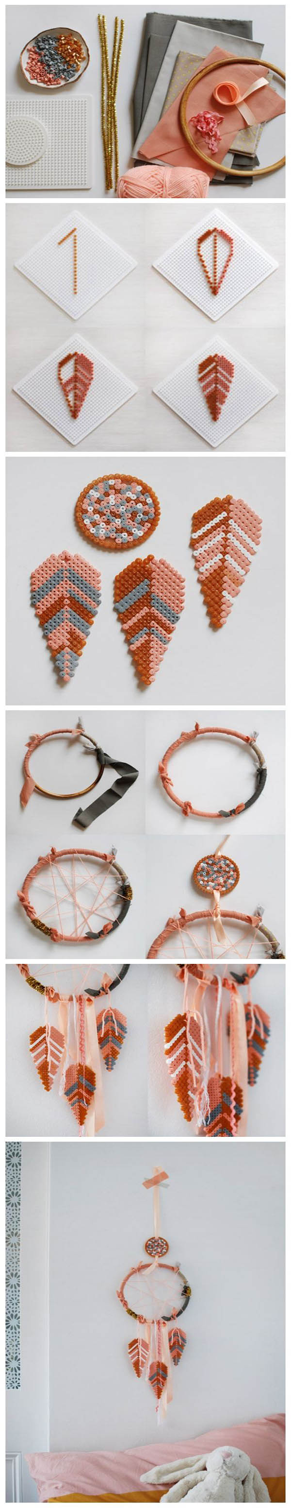 Bead Feather Dreamcatcher