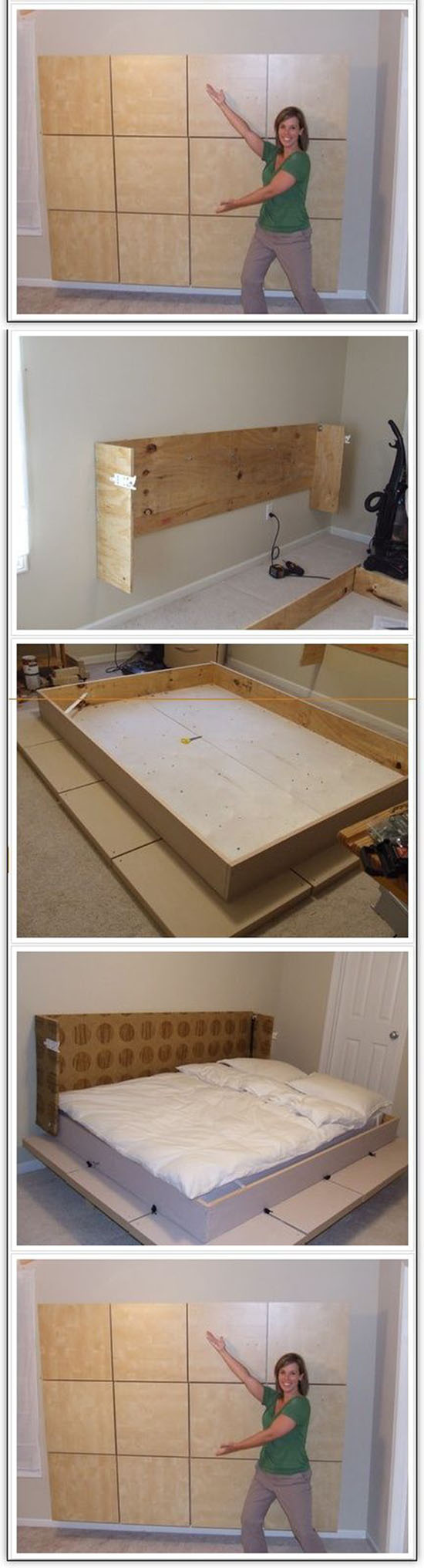 Build A Murphy Bed in Your Apartment11
