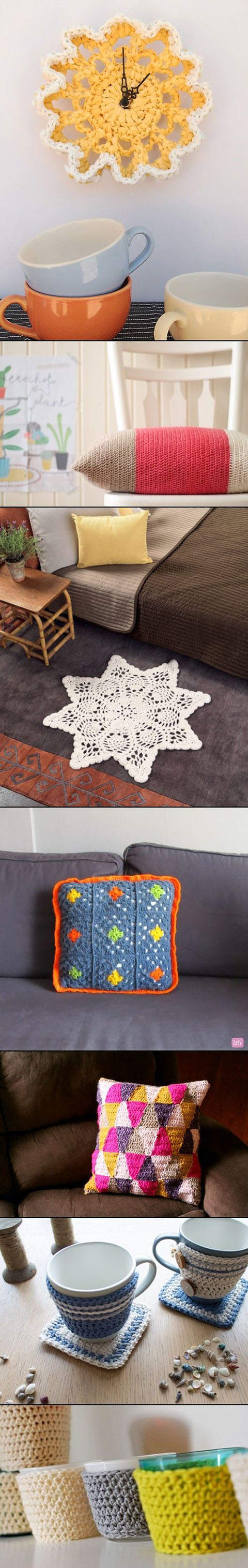 DIY Crochet and knitted Crafts11