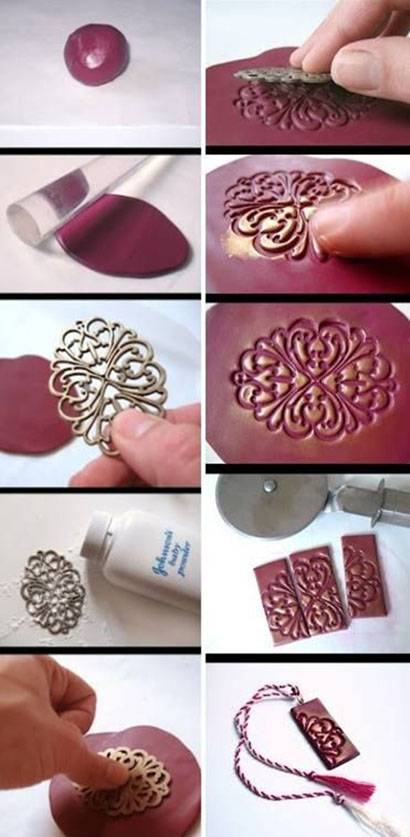 make your cool unique clay necklace11